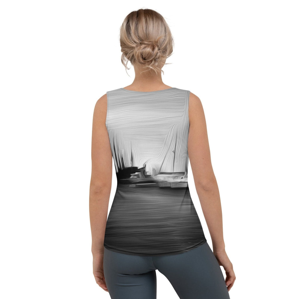 The Sleeping Yachts (at Night) - Womens Tank Top