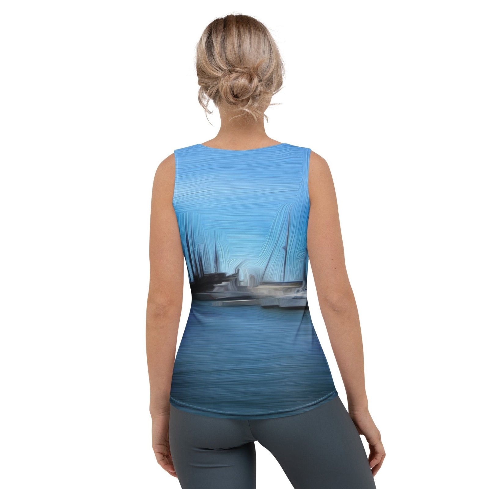 The Sleeping Yachts (at Morning) - Womens Tank Top