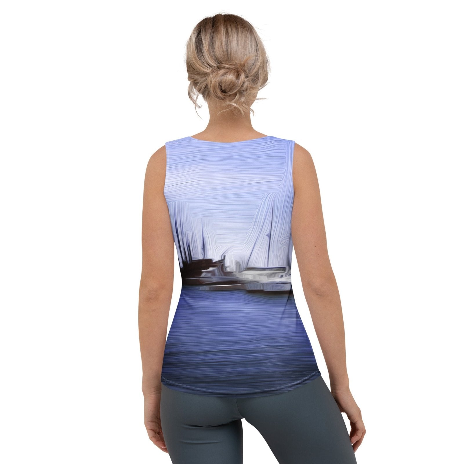 The Sleeping Yachts (at Afternoon) - Womens Tank Top