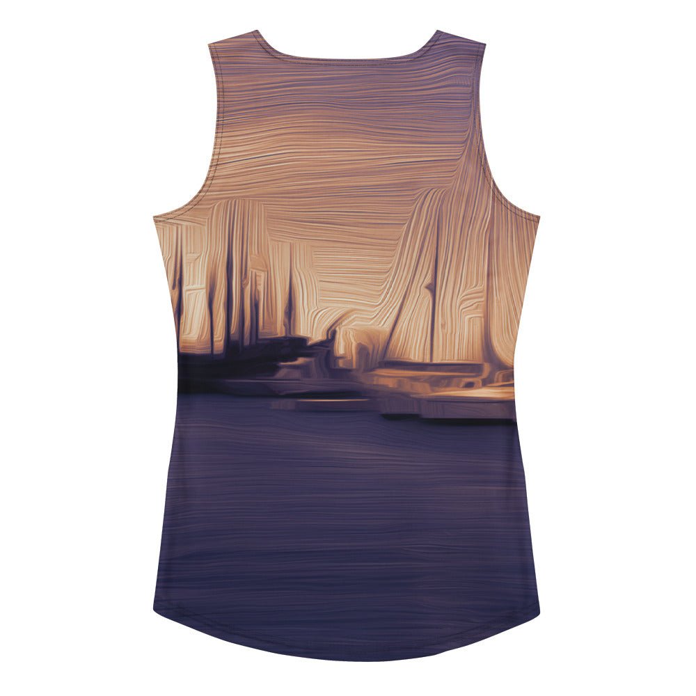 The Sleeping Yachts (at Sunset) - Womens Tank Top
