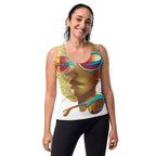Retro Cool White - Womens Tank Top