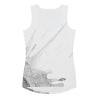 Watercolour Grey Splash - Womens Tank Top