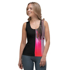 Half Black Half Báijiǔ - Womens Tank Top