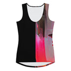 Half Black Half Báijiǔ - Womens Tank Top