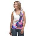 Hippie Guitar - Womens Tank Top