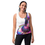 Hippie Guitar - Womens Tank Top