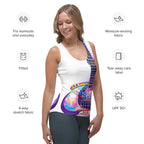 Hippie Guitar - Womens Tank Top
