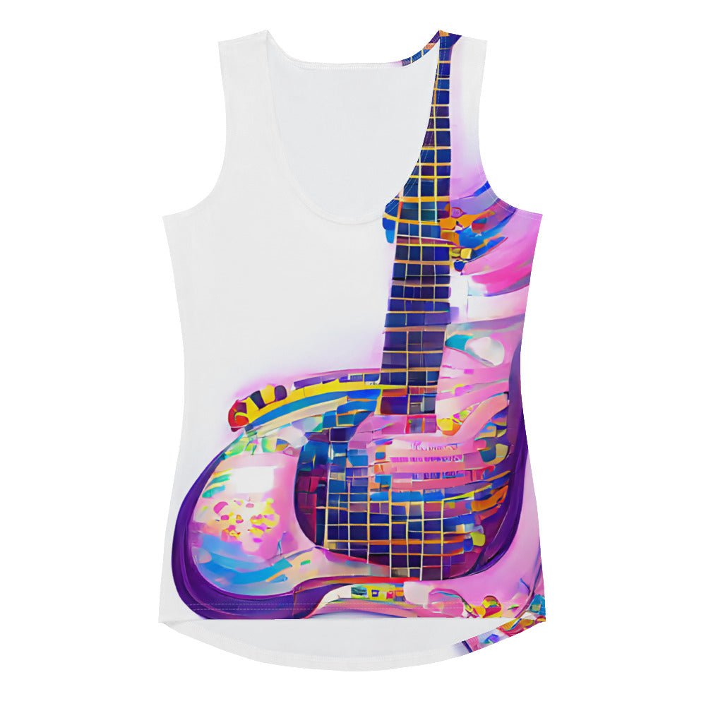 Hippie Guitar - Womens Tank Top