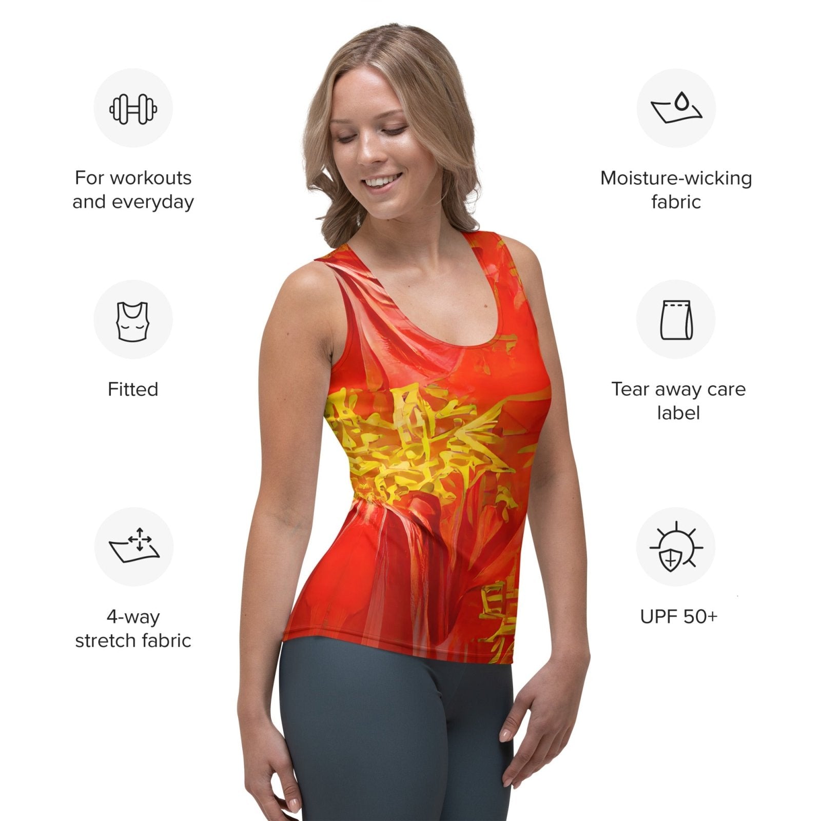 Qízhì - Womens Tank Top - iSAW Company