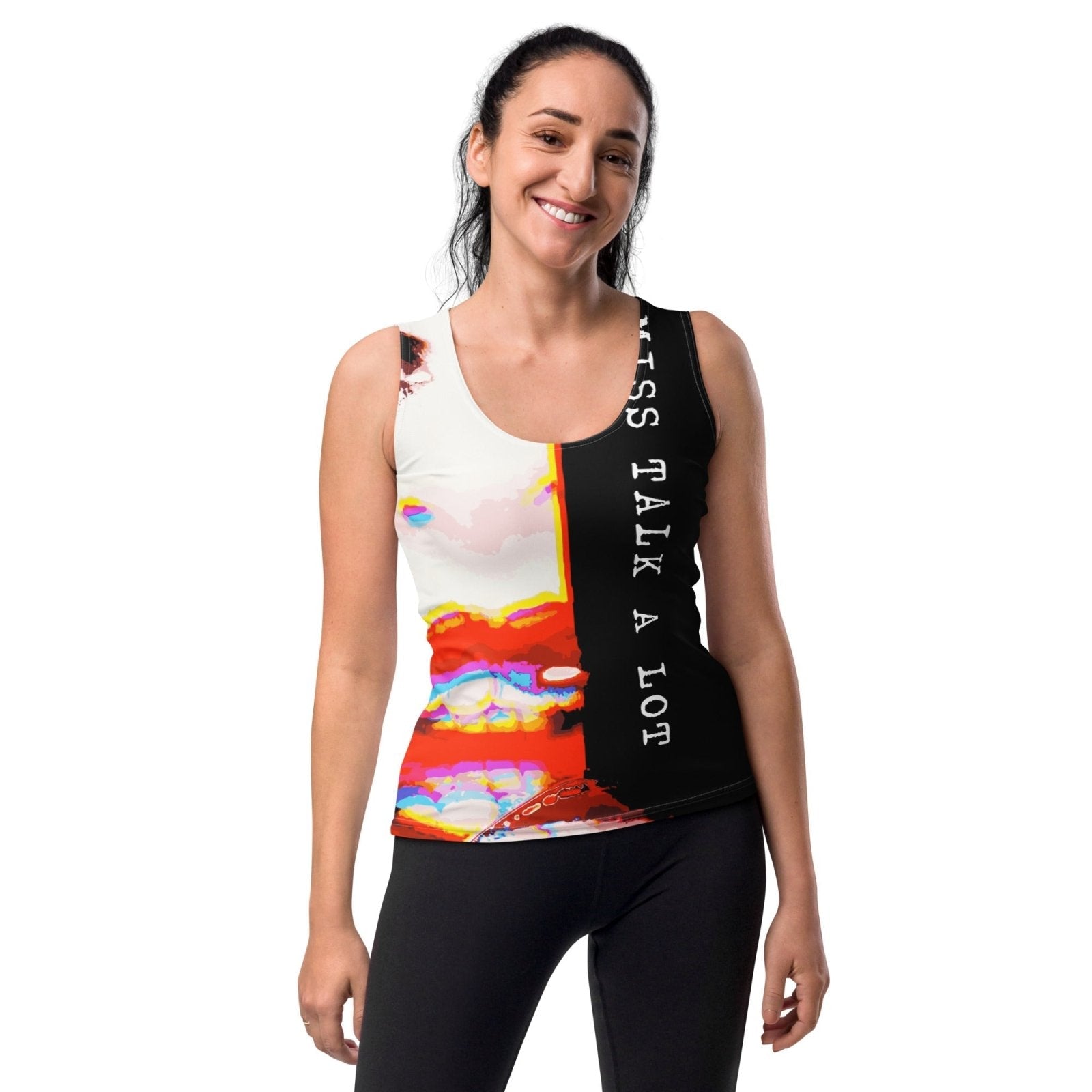 Miss Talk A Lot - Womens Tank Top