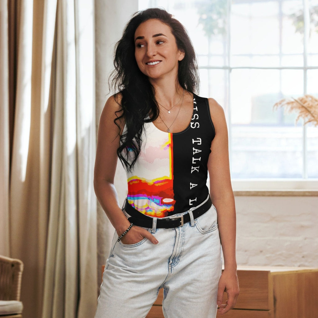Miss Talk A Lot - Womens Tank Top