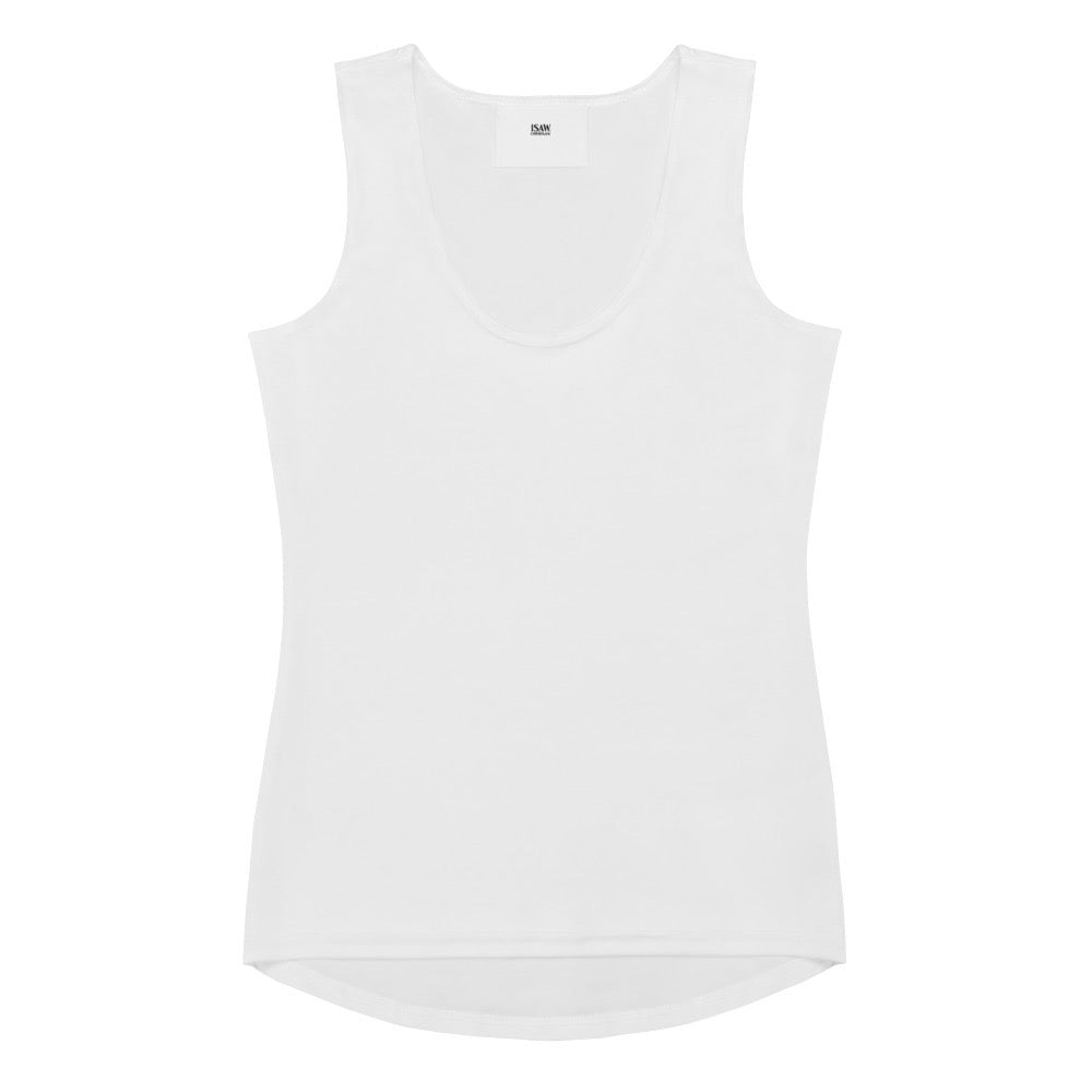 iSAW Womens White Tank Top - iSAW Company