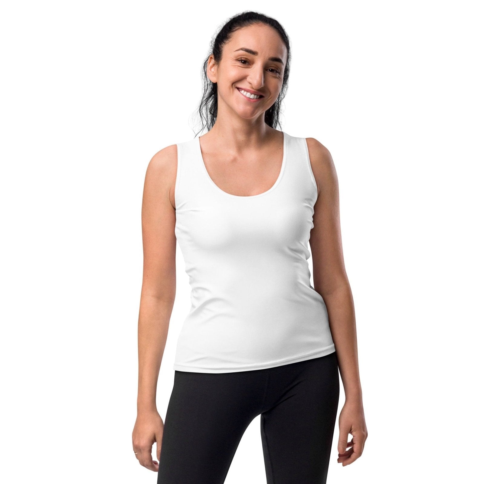 iSAW Womens White Tank Top - iSAW Company