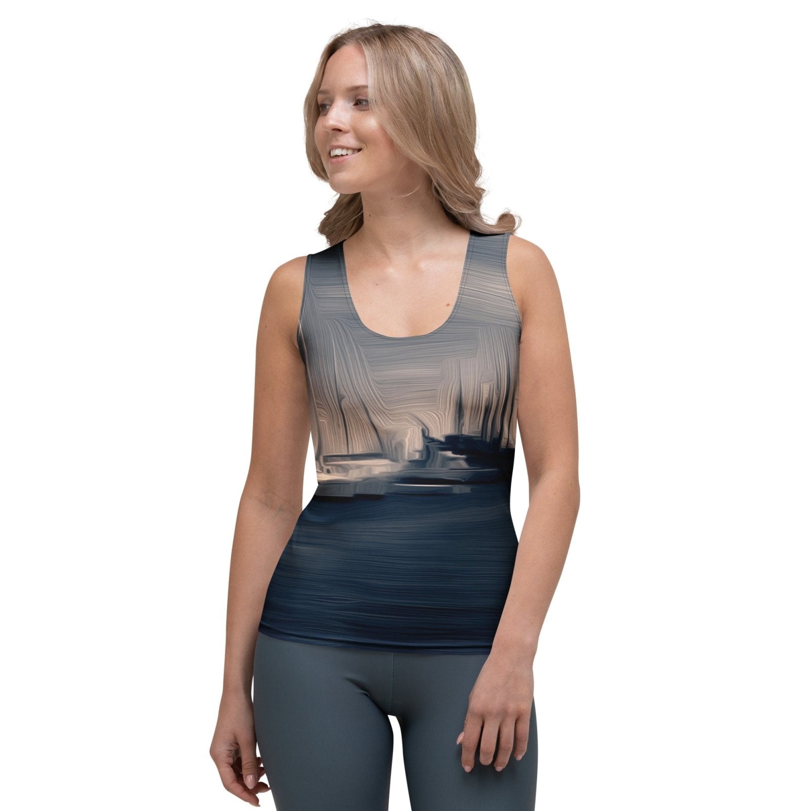 The Sleeping Yachts (at Sunrise) - Womens Tank Top
