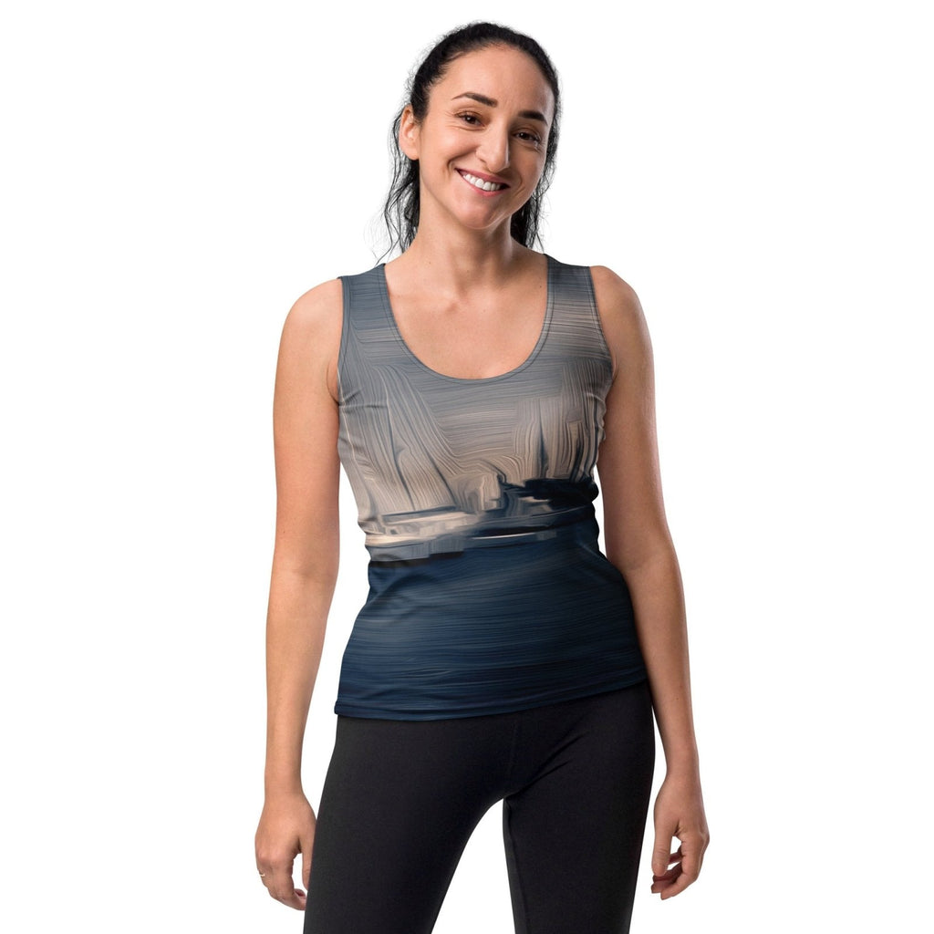 The Sleeping Yachts (at Sunrise) - Womens Tank Top