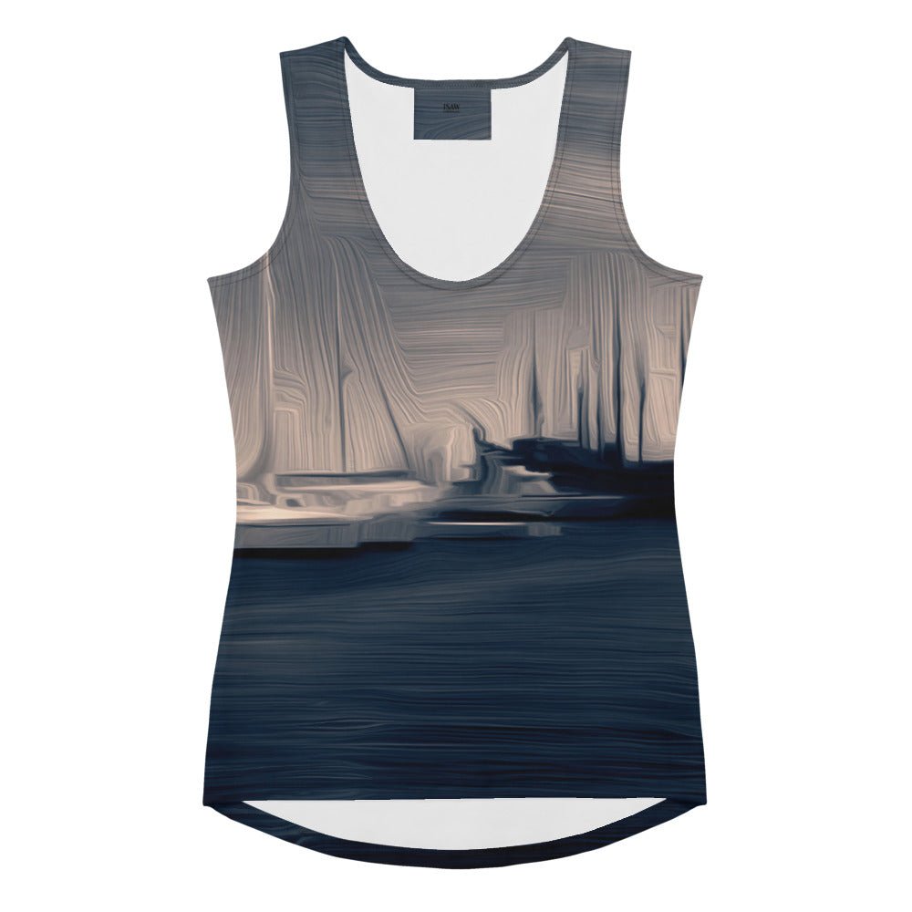 The Sleeping Yachts (at Sunrise) - Womens Tank Top