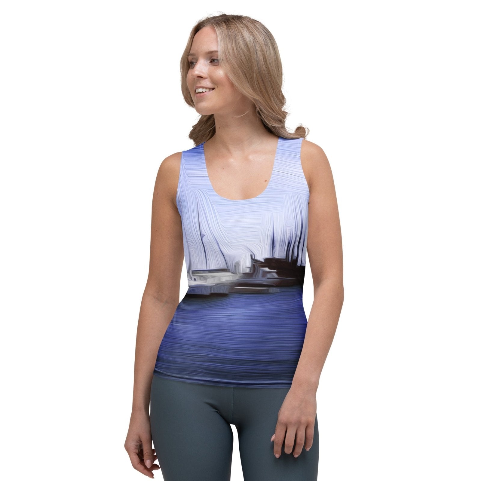 The Sleeping Yachts (at Afternoon) - Womens Tank Top