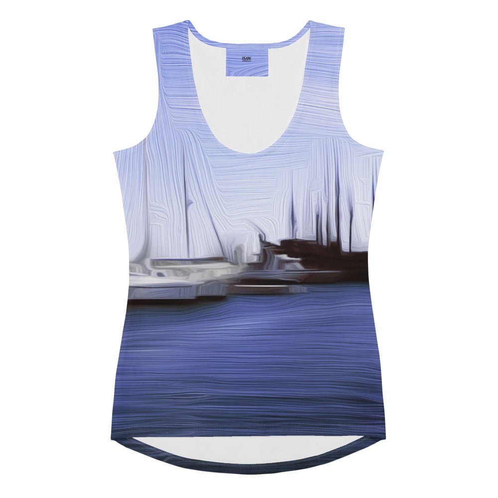 The Sleeping Yachts (at Afternoon) - Womens Tank Top