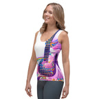 Hippie Guitar - Womens Tank Top
