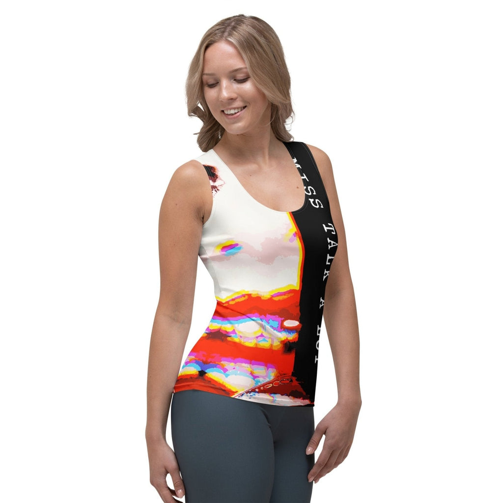 Miss Talk A Lot - Womens Tank Top