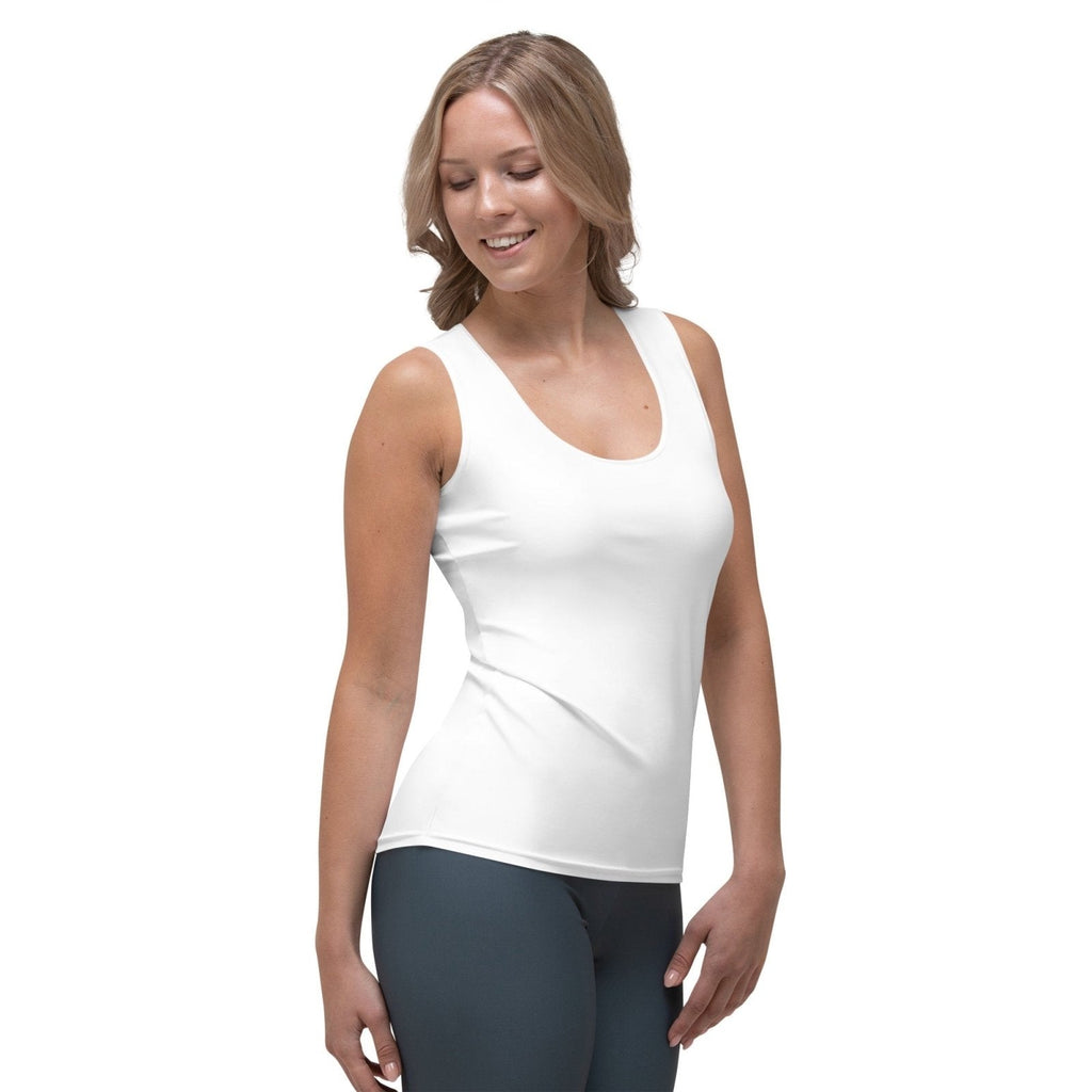 iSAW Womens White Tank Top - iSAW Company