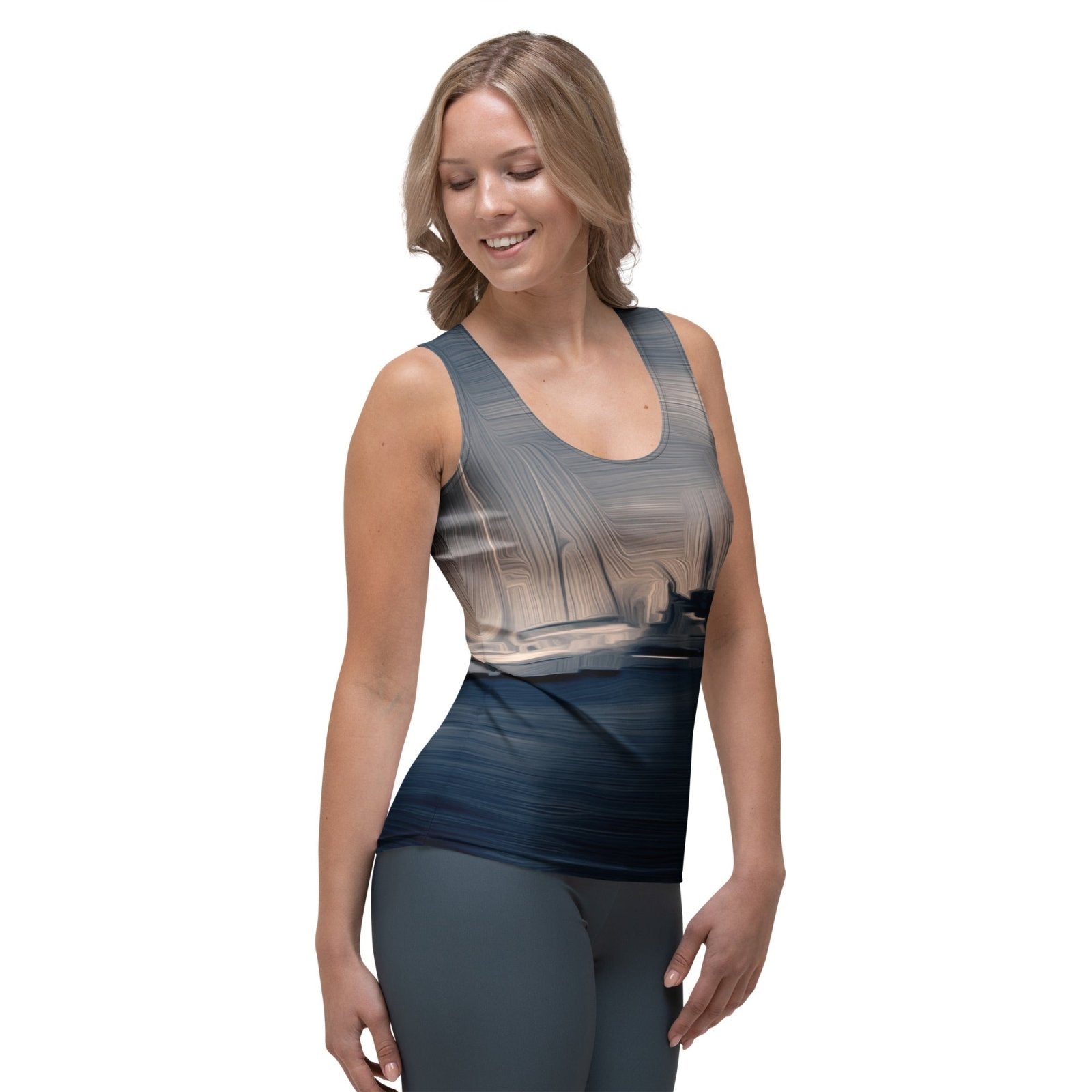The Sleeping Yachts (at Sunrise) - Womens Tank Top