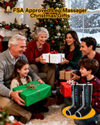 ALLJOY Leg Massager with Heat & Compression – 4 Modes, 4 Intensities, 20–30 Min Sessions, FSA Eligible