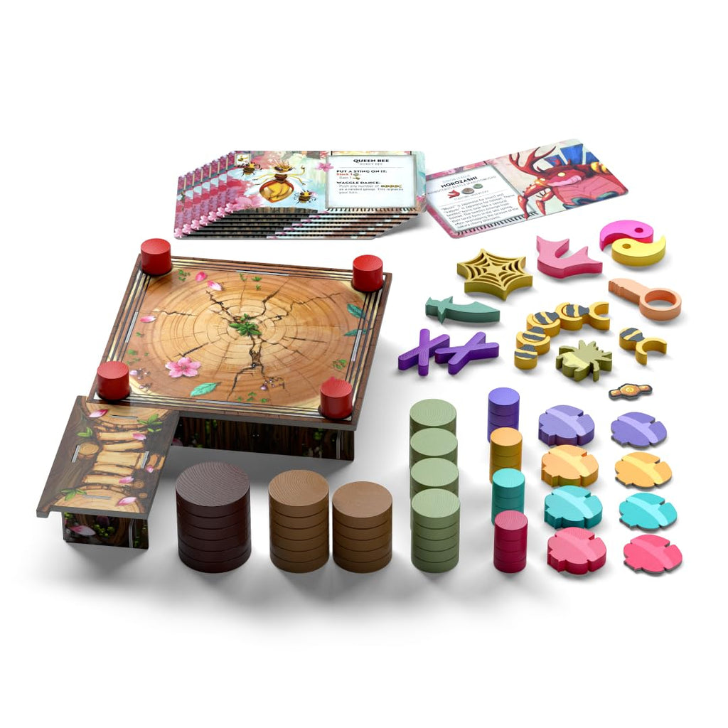 Allplay Kabuto Sumo: Sakura Slam Board Game – Standalone Sequel for Adults