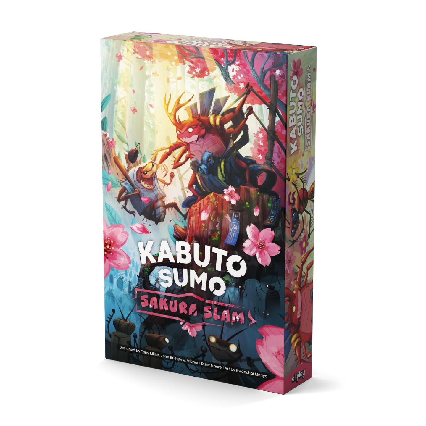 Allplay Kabuto Sumo: Sakura Slam Board Game – Standalone Sequel for Adults