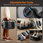ALLYOUGER 2026 Upgraded Foot Massager with Heat – Shiatsu Kneading, 5 Intensities, 4 Modes