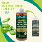 Aloe Life Whole Leaf Aloe Vera Juice — Organic & Gluten-Free (Aloe Gold, 32 oz)