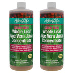 Aloe Life Whole Leaf Aloe Vera Juice Organic Cherry Berry 32 oz (2-Pack)