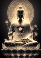 Buddha Art Canvas Wall Hanging SELECTION