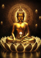 Buddha Art Canvas Wall Hanging SELECTION