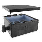 WaveSpa Adriatic 6 Person Square Aluminium Frame Hot Tub
