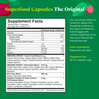 Amazing Grass Greens Blend Superfood Capsules – 150 Count, Organic Spirulina & Probiotics