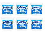 6 x Ambrosia Rice Pots 150G