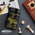 Ambrosia Mental Jewels (Capsules) – Cognitive Enhancer | 120 Veggie Capsules