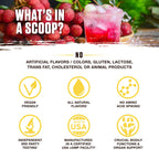Ambrosia Nektar Superfood Powder - Daily Organ Support | 30 Servings | Strawberry Lychee