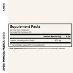 Amen Organic Mimosa Pudica Seeds Capsules – 2 Month Supply, Vegan, Non-GMO, 120 Capsules