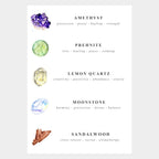 Amethyst Pure Crystal Jewellery Set
