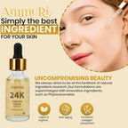 24K Gold Face Serum for Radiance & Anti-Ageing | Ammuri