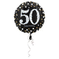 Amscan 3213101 50th Birthday Foil Balloons – Festive Party Decor