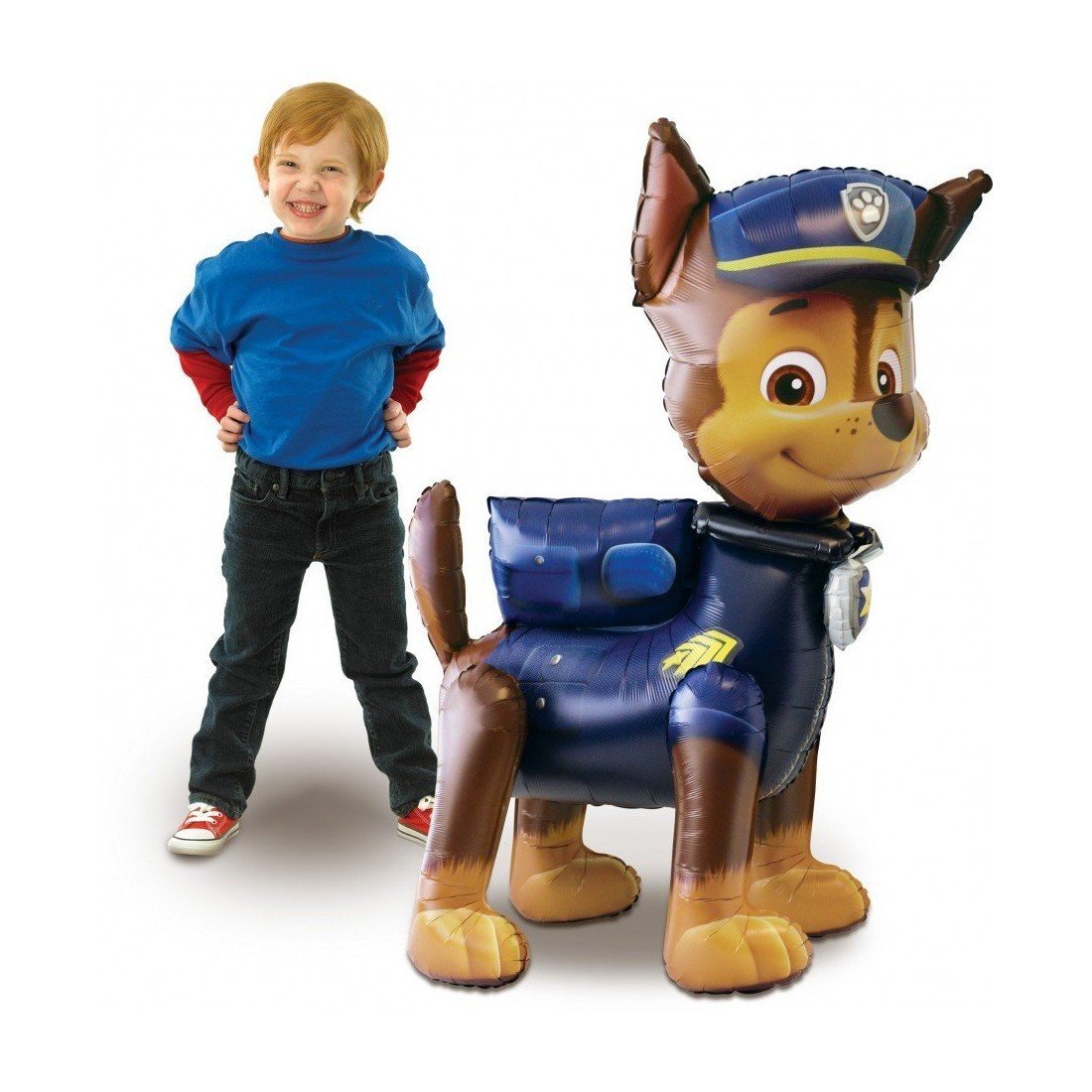 Amscan 54 Inch Paw Patrol Chase Airwalker Balloon – Helium Party Decor