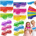 Amy & Benton 28-Piece Valentines Day Heart Shutter Glasses with Gift Cards – Classroom Gifts & Bulk Party Prizes