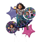 Anagram Encanto Balloons 5 Piece Set - Colorful Party Decor