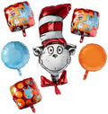 Anagram Foil Balloon Bouquet — 5 Uninflated Balloons in Retail Pack (US)