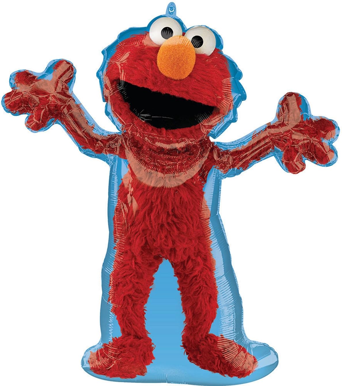 Anagram Sesame Street Elmo 2nd Birthday Balloon Bouquet – 8 Foil Balloons