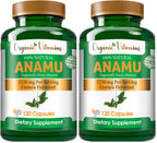 Organic Anamu 1250mg – 120 Capsules (Pack of 2)