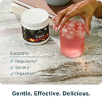 Ancient Nutrition Organic Fiber Powder – Raspberry Lemonade | Digestive Health